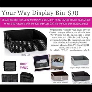 thirty-one Storage & Organization - Your way display bin thirty-one Storage & Organization - Your way display bin